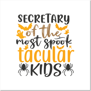 Secretary Of The Most Spook Tacular Kids Posters and Art